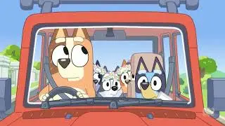 Being Chased By Police | Bluey The Sign