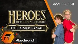 Heroes of Might and Magic the Card Game l Preview Playthrough