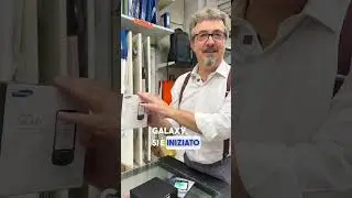 Galaxy Flip e Fold - confronto con la scatola del primo Galaxy