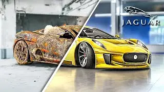 Jaguar CX 75 | Реставрация заброшенной модели