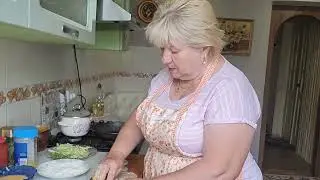 Мотивация на приготовления быстрого обеда. Овощной суп . шницель из фарша. салат.