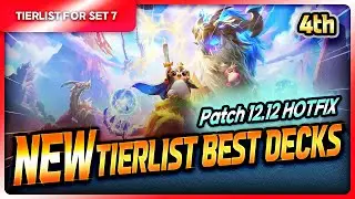 PATCH 12 12 HOTFIX Rank 1 TFT Tierlist and Comp Recommendations