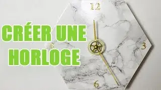 Créer une horloge vous-même - DIY avec youMAKEfashion