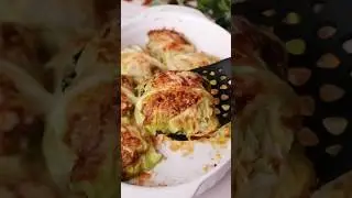 Involtini di cavolo cappuccio vegetariani
