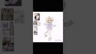 Drawing my plushies as humans #speedpaint #anime #art #trending
