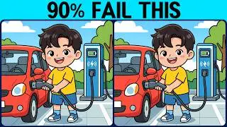 [Spot the Difference Brain Training] The subtle differences will test your attentiveness.