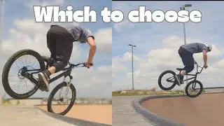 💥DIRT JUMPER VS BMX!! THE OVER 40 DAD EDITION!💥