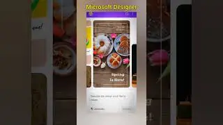 Microsoft Designer AI Graphic Designing Tool