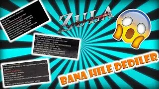BANA HİLE DEDİLER 😮 - ZULA