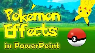 Pokemon GO Cartoon Effects in PowerPoint