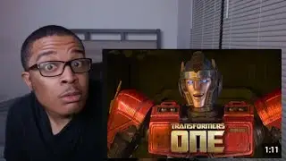 TRANSFORMERS ONE Film Clip IACON Race Begins REACTION!