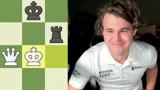Magnus Carlsen's Amazing Escape with Rook vs Queen!