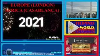 LONDON AND CASABLANCA 2021 NEW YEAR COUNTDOWN