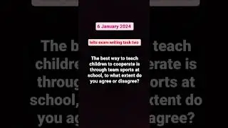 ielts exam writing task two 6 January #shorts #ielts