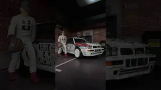 Realistic Rally Model Car