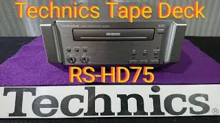 Technics Tape Deck RS-HD75E-S 001