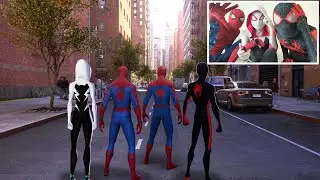SPIDERBROS ACROSS INTO MULTIVERSE PLAYING SPIDERMAN 2 (FUNNY FREE ROAM GAMEPLAY)