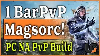 1 bar pvp magicka sorcerer is nuts! ESO magicka sorcerer pvp build High Isle
