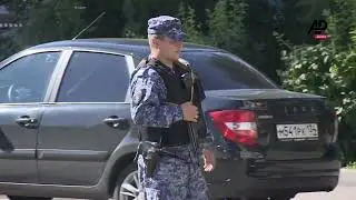 Scene of Moscow car bomb attack that left two people injured