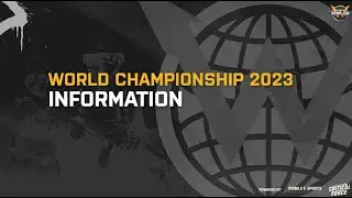 WORLDS CHAMPIONSHIP 2023 INFO