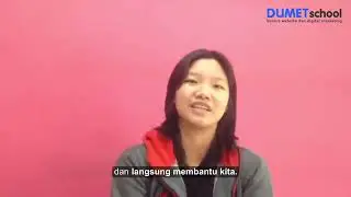 Awalnya Belajar Otodidak, Tapi Setelah Kursus Graphic Design di DUMET School...