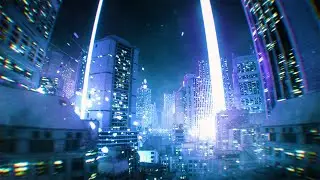 CryoCity - (FREE VJ LOOP)