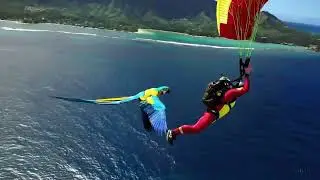 New video OpenAi sora : BASE jumping in hawai