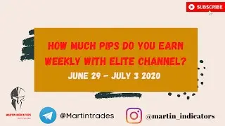 How profitable is Forex Elite Channel? Live Weekly Report Martin Indicators Forex