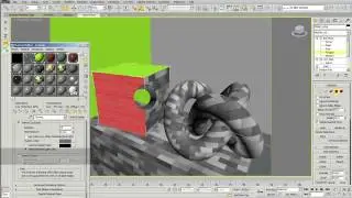 Texture objects with UVW map in 3ds max