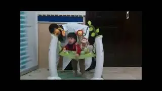 تدريب تنمية مهارات حركية كبرى القفز للابن سلطان مع اسامة مدبولي , متلازمة داون Down Syndrome
