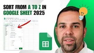 How to Arrange Data Alphabetically in Google Sheets | Sort A-Z or Z-A