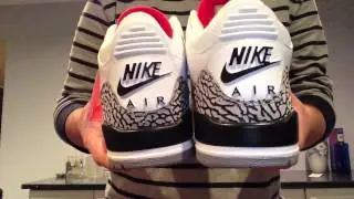 2013 Jordan 3 White Cement '88 Retro