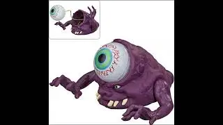 The Real Ghostbusters Bug-Eye Ghost Retro Action Figure