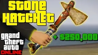 EASY - How to get the Stone hatchet in GTA 5 and Red Dead Online!!
