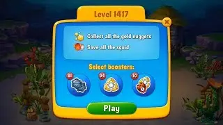 Fishdom. Level 1417