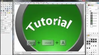 GIMP Tutorial German | Logo Erstellen