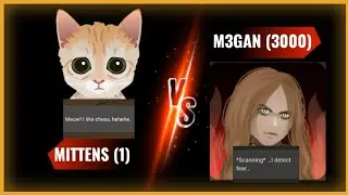 Mittens (1) vs M3gan (3000) : Chesscom Bot Duel 🔥