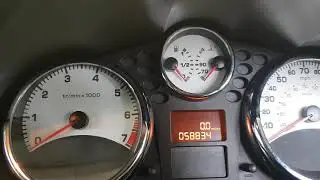 peugeot 207 2011 service light reset