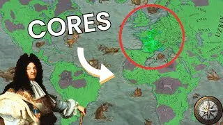 EU4 But FRANCE has CORES on the Entire World