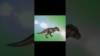 Dinosaurio green screen