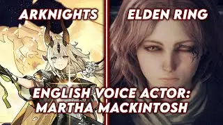 These Characters Share The Same Voice Actor | Reed - Arknights / Melina - Elden Ring