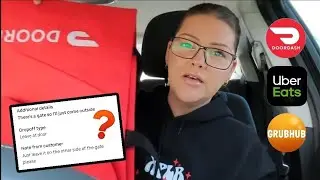 I got a pizza bag! DoorDash, UberEats, Grubhub Driver Ride Along