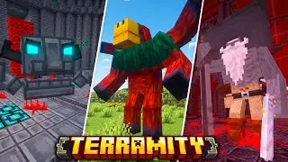 EL MEJOR MOD DE ENEMIGOS Y DUNGEONS DEL 2024 !! | Minecraft Terramity Mod (1.20.X - 1.21)