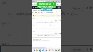 9.Azure databricks notebook 