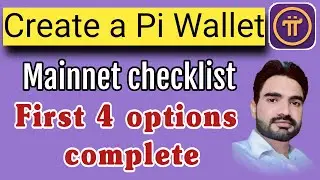 how to create pi wallet || pi wallet create kaise kare || pi network wallet