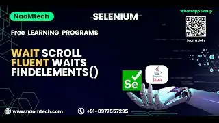 31.Selenium Tutorial for Beginners | Wait Scroll | Fluent Waits | findElements().