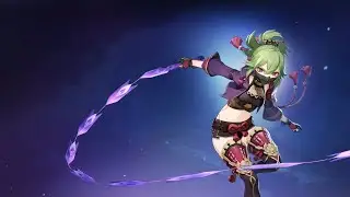 Kuki Shinobu | Genshin Impact | Live Wallpaper 4K60