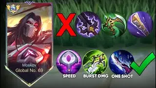 TOP GLOBAL MOSKOV! BYE TRINITY BUILD! THIS IS MY NEW FAVORITE BUILD! I ALWAYS WIN WITH THIS IN SOLO!