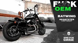 Harley Davidson | Sportster Batwing | Forty-Eight Custom Bobber Yapımı