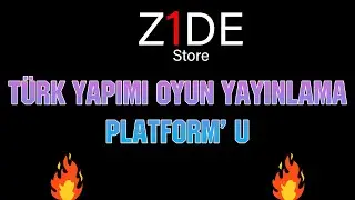 Türk Yapımı Oyun Yayınlama Platformu - Zide Store